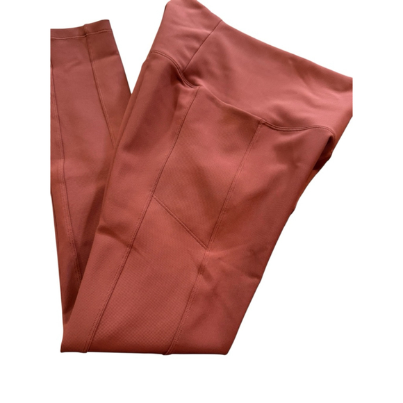 Women's CALIA High Rise 7/8 Legging Red Size S - Picture 2 of 7